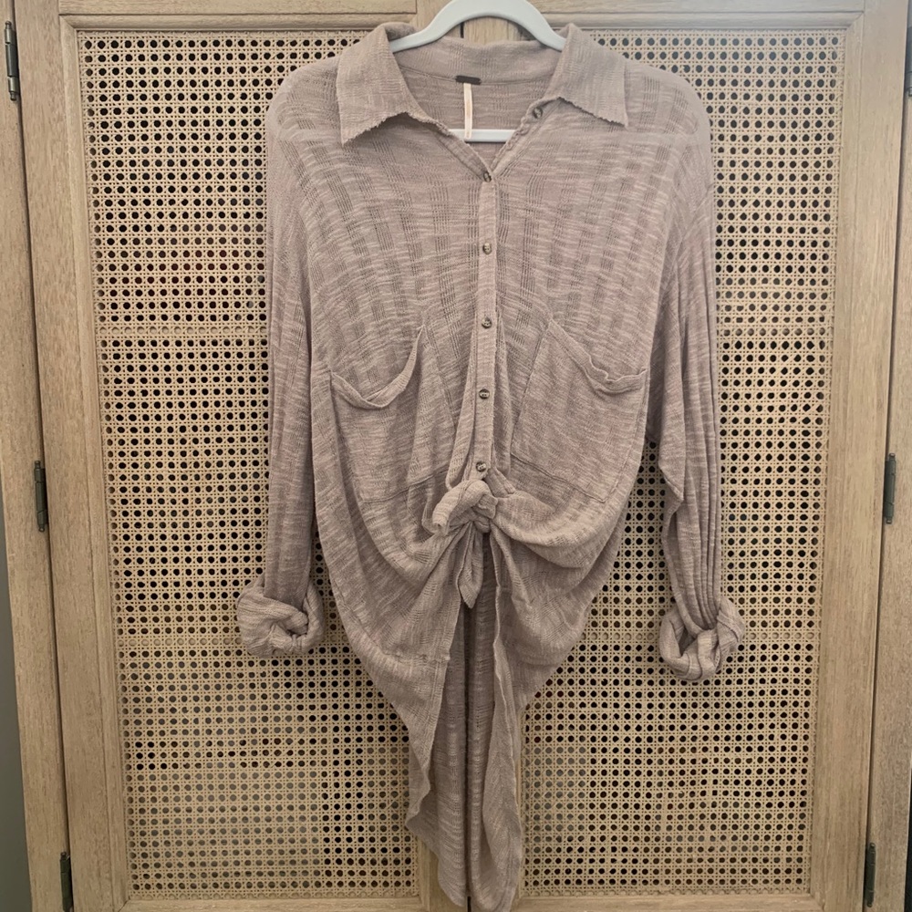 Free People Button Down